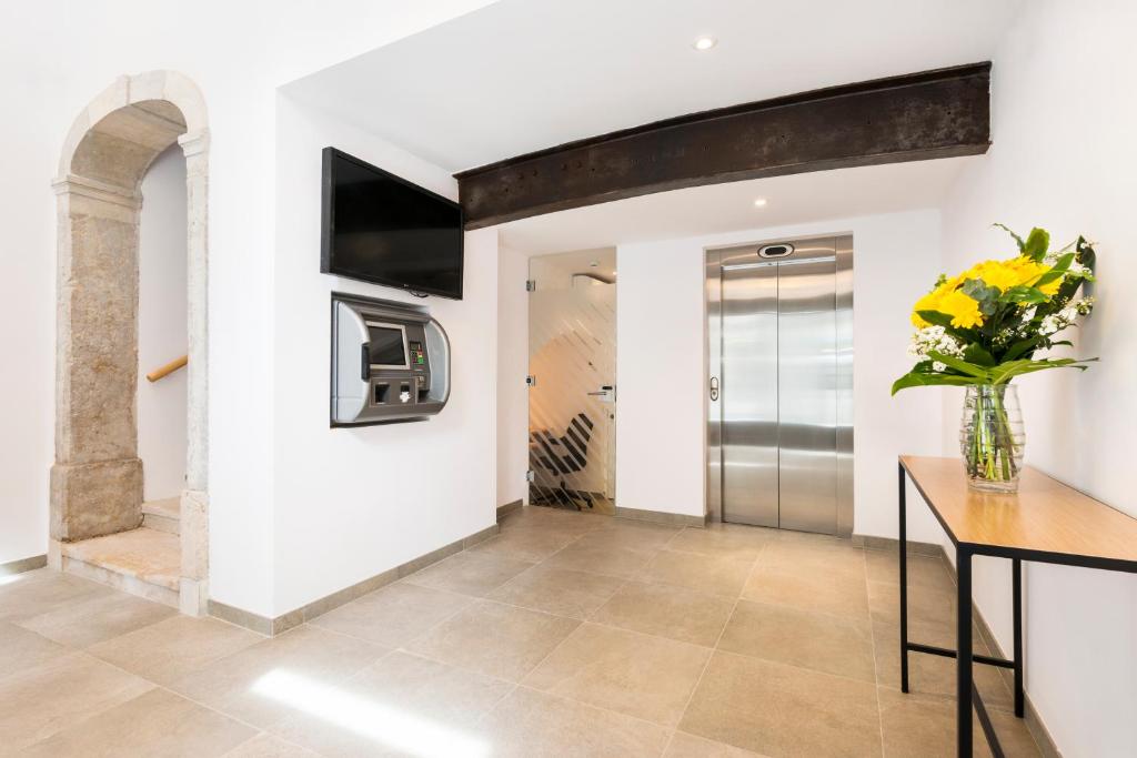 Kuchyň nebo kuchyňský kout v ubytování Garrett 48 Apartments