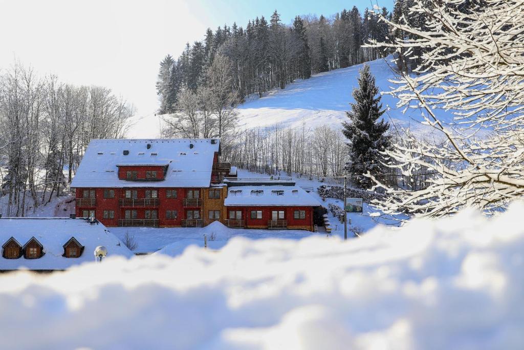 Apartmán Na Svahu, Krkonoše v zimě