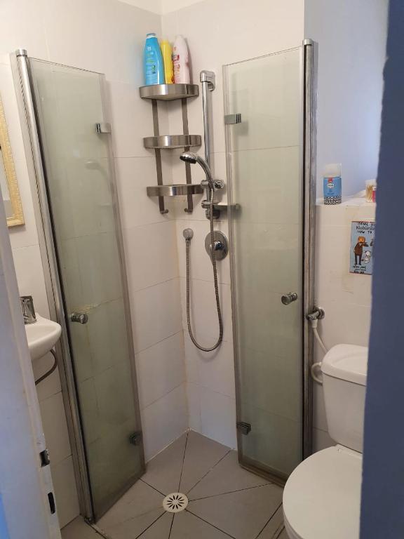 Koupelna v ubytování Hostel BU93