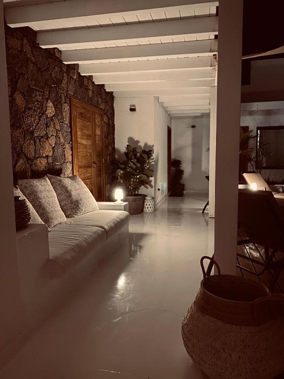 Posezení v ubytování Villa Shepherd Lajares - LUXURY VILLA FUERTEVENTURA