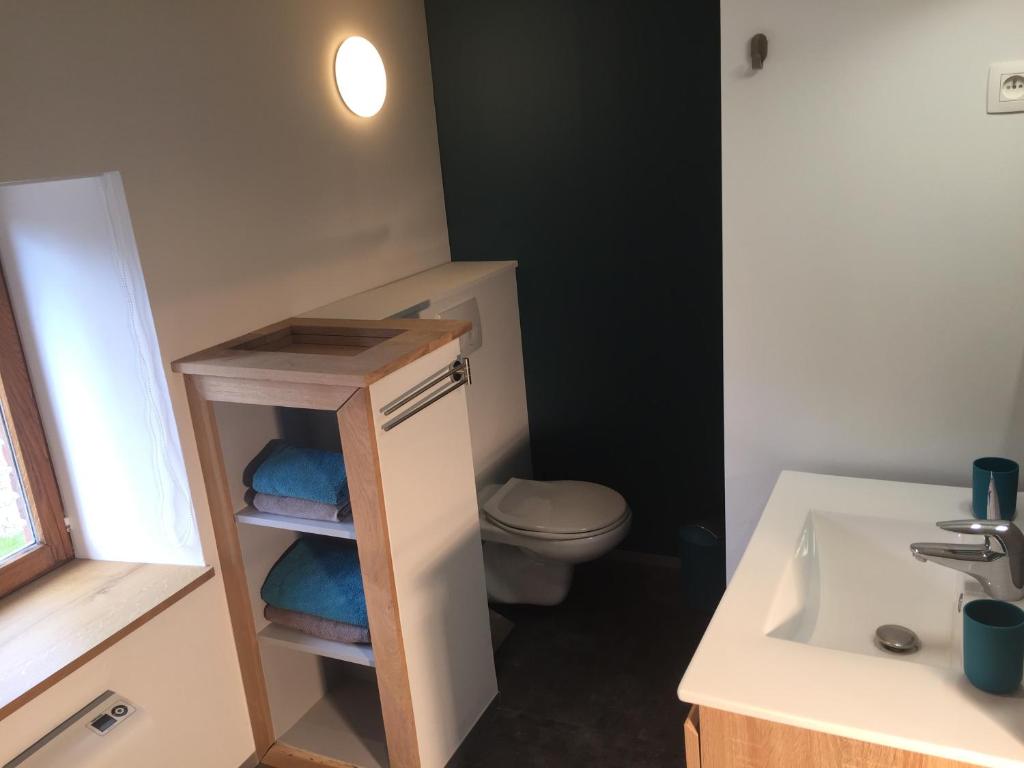 Koupelna v ubytování Une Chambre à Foyr ?