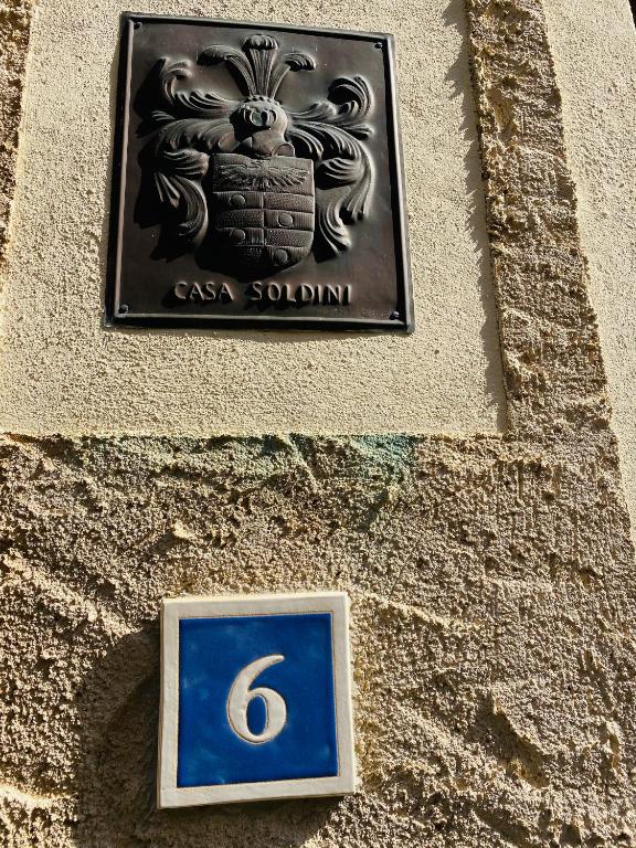 Certifikát, hodnocení, plakát nebo jiný dokument vystavený v ubytování Appartamento Soldini