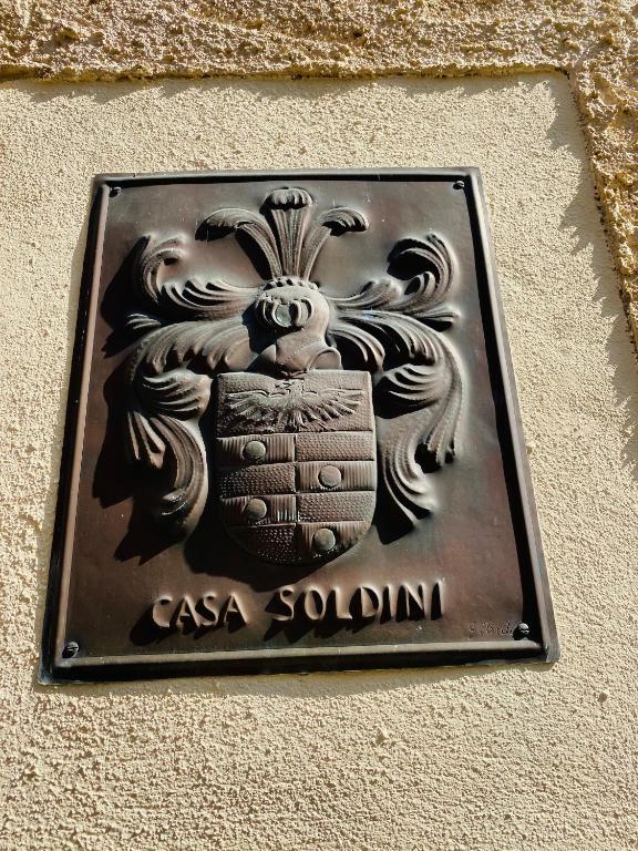 Certifikát, hodnocení, plakát nebo jiný dokument vystavený v ubytování Appartamento Soldini