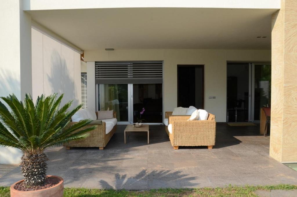 Patio alebo iná vonkajšia časť ubytovania Casa Savoia Luxury House