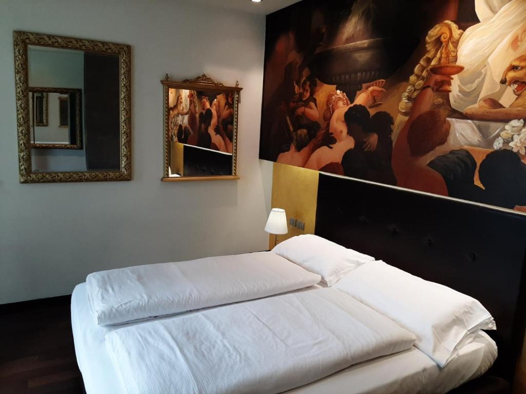 Posteľ alebo postele v izbe v ubytovaní Casa Savoia Luxury House