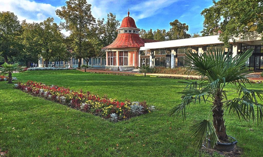 Zahrada ubytování Solitaire