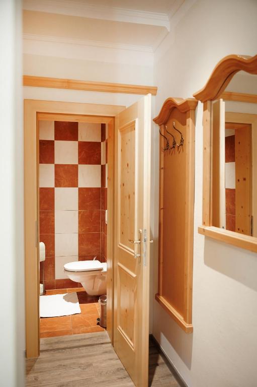 Kúpeľňa v ubytovaní Gasthof Mittendorfer