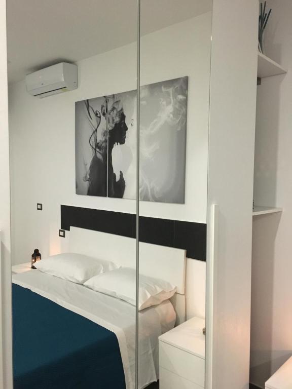 Кровать или кровати в номере Luxury House