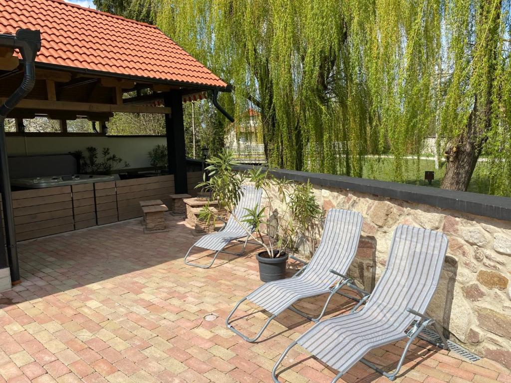 Zahrada ubytování Toszkána Apartmanház