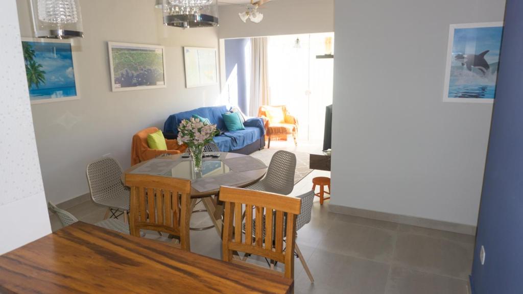  Apto térreo em Ubatuba - Itaguá (Pet Friendly)