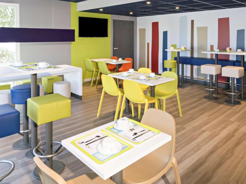 Restaurace v ubytování Hotel Ibis Budget Lyon Eurexpo -