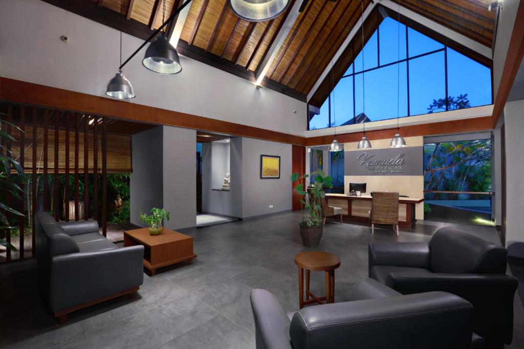 Posezení v ubytování Kamuela Villa Lagoi Bay Bintan