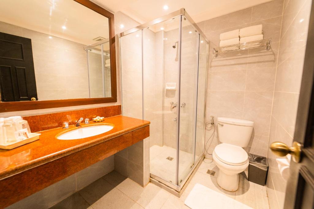 Koupelna v ubytování MO2 Westown Hotel Iloilo