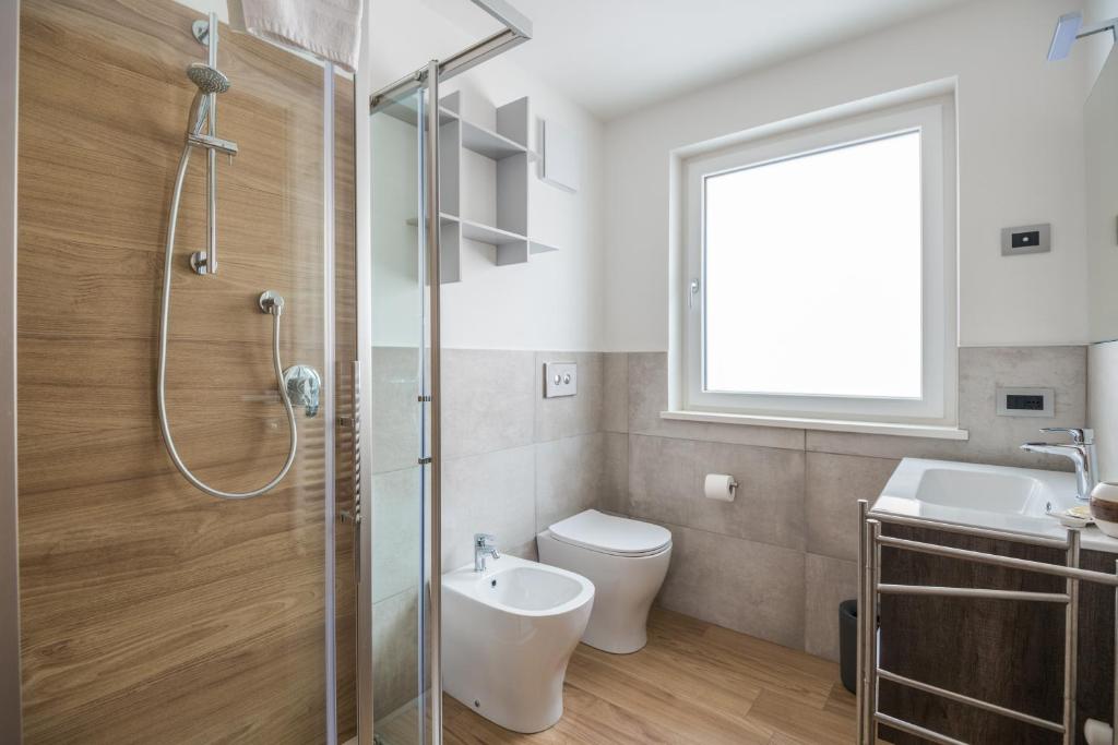 Koupelna v ubytování Piccola Cesa B&B