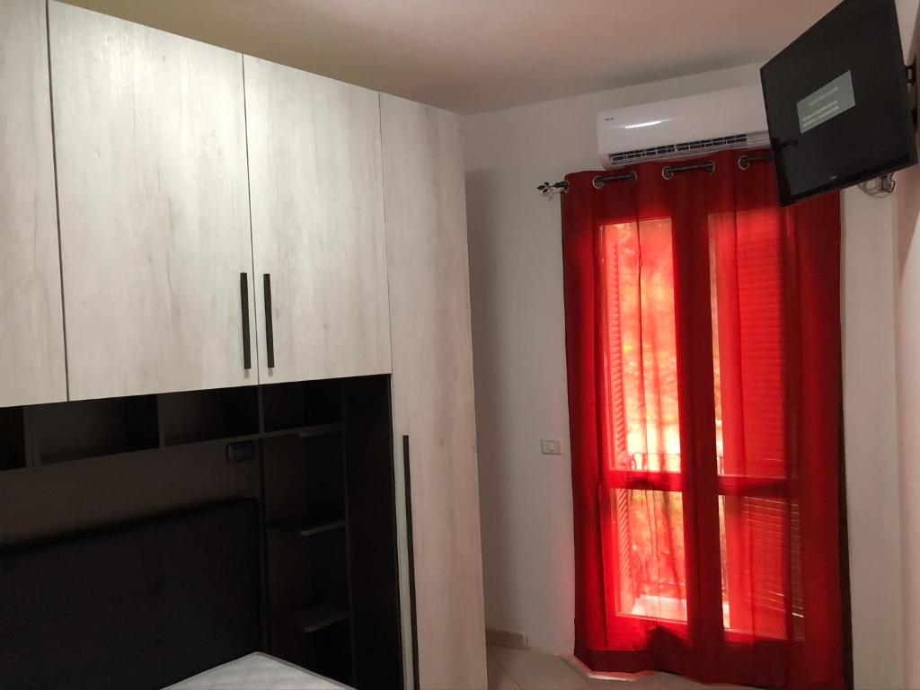 Łóżko lub łóżka w pokoju w obiekcie Calypso Home Sea View
