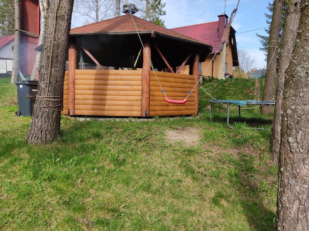 Fotografia z galérie ubytovania Kaszuby, dom nad jeziorem v destinácii Kamień