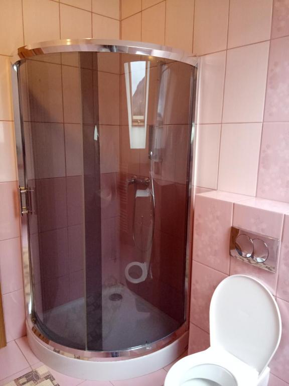 Koupelna v ubytování Apartmány Tonka 309