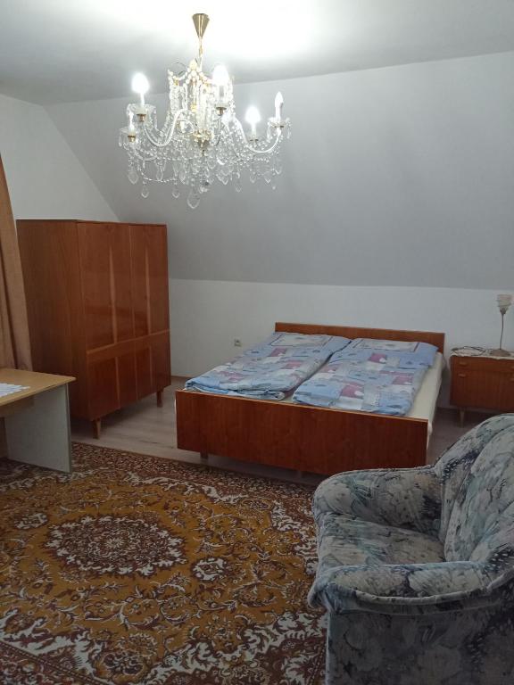 Postel nebo postele na pokoji v ubytování Apartmány Tonka 309