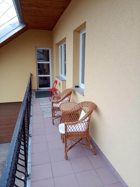 Balkón nebo terasa v ubytování Apartmány Tonka 309
