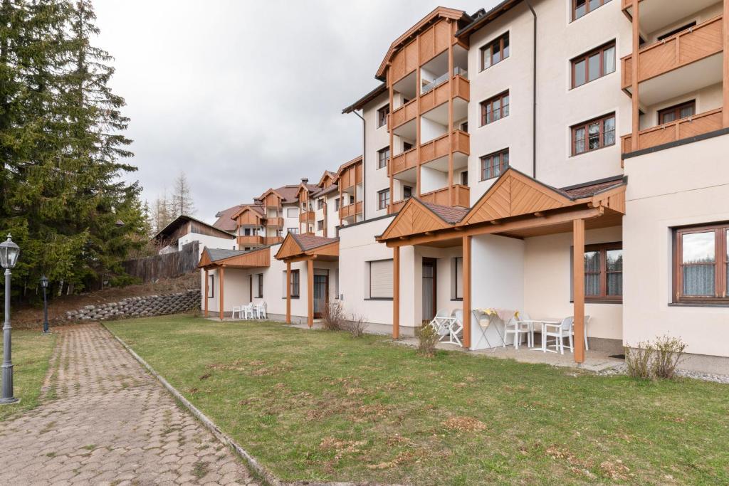 Budynek, w którym mieści się apartament