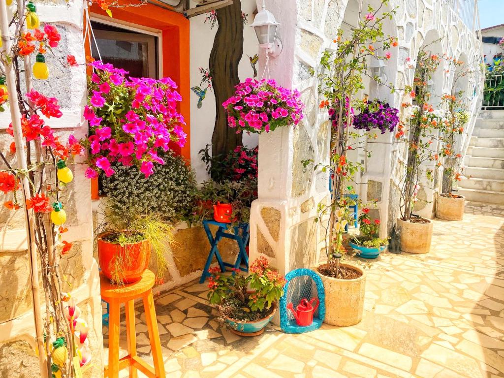 Zahrada ubytování Bodrum Sade Pension