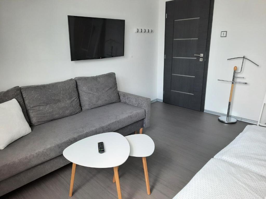 Postel nebo postele na pokoji v ubytování Ela Apartment Vilová