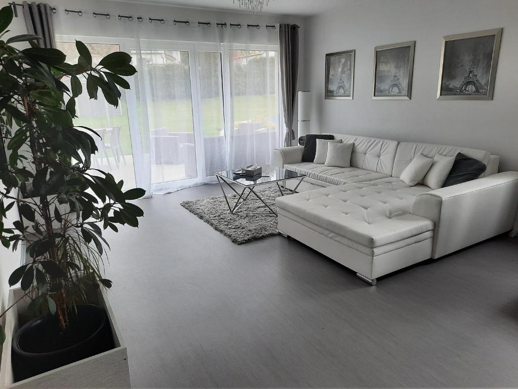 Posezení v ubytování Ela Apartment Vilová