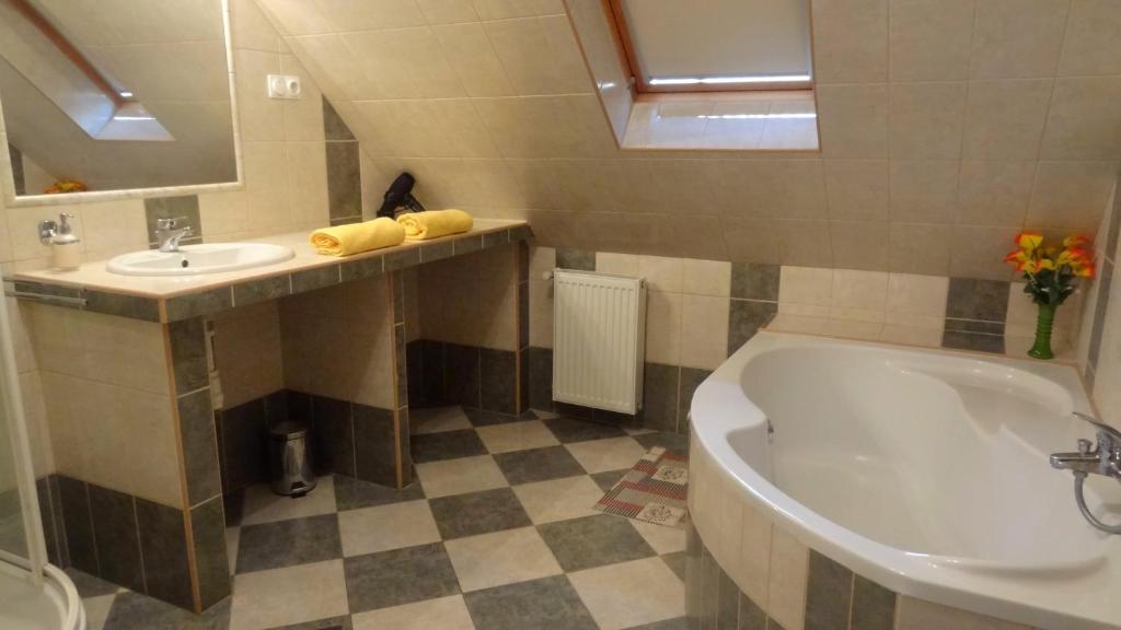 Koupelna v ubytování Gere Apartment de Luxe