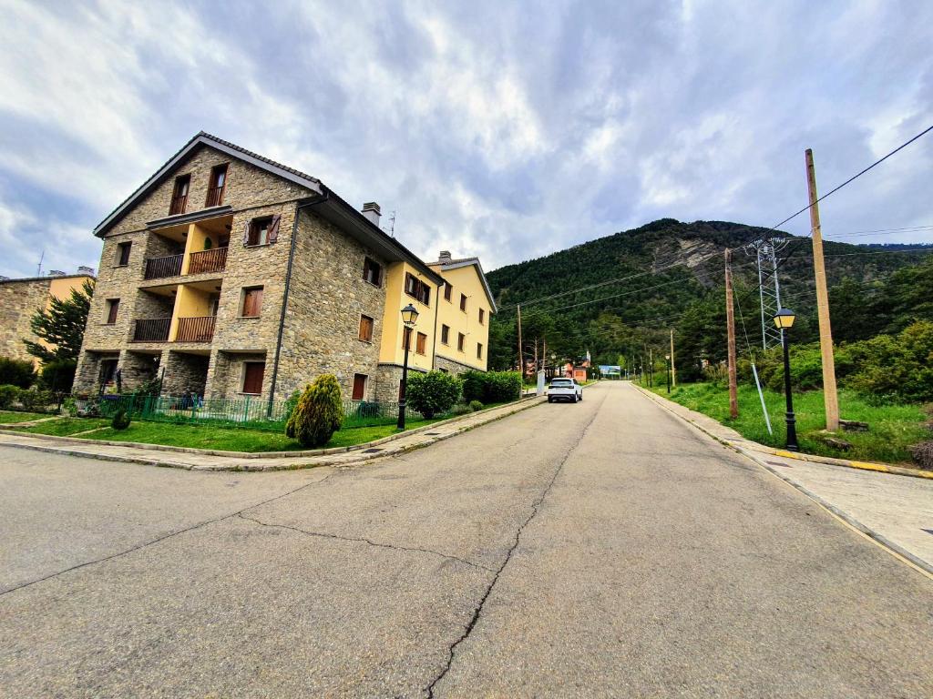 Nespecifikovaný výhled na hory nebo výhled na hory při pohledu z apartmánu