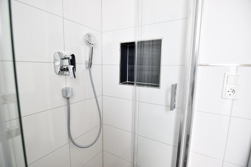 Koupelna v ubytování Moderne Ferienwohnung mit Sat-TV & WLAN