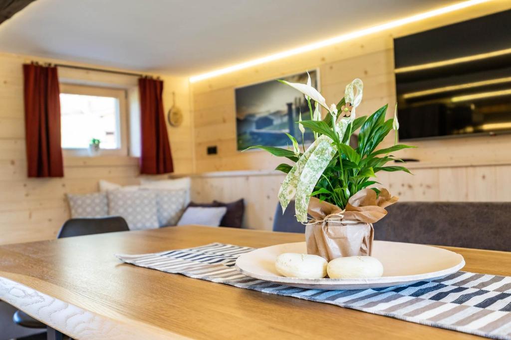 Posezení v ubytování STAUDACH - Alpinresidenz Zillertal