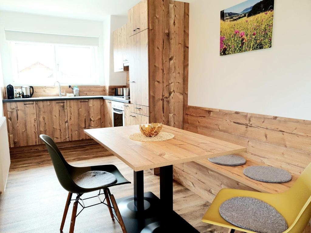 Kuchyň nebo kuchyňský kout v ubytování Haus Leitner