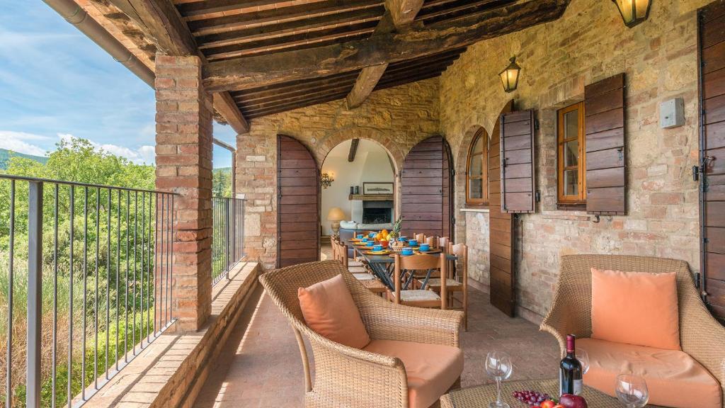 Balkon lub taras w obiekcie L'ALCOVA 8&2, Emma Villas