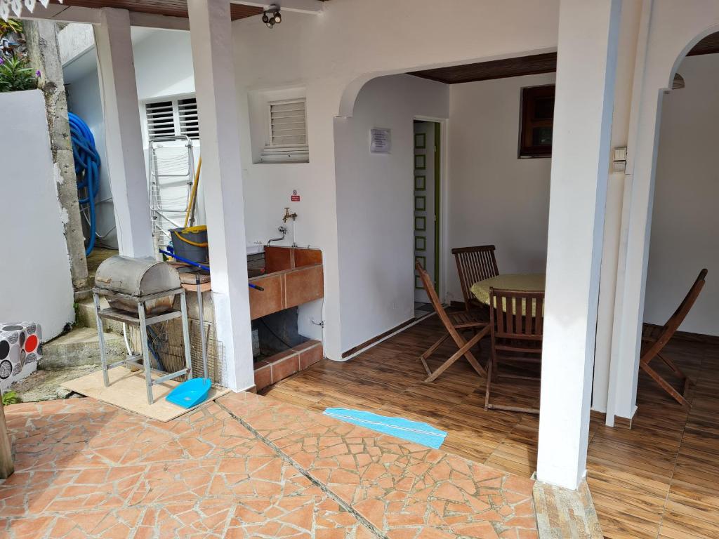 Patio nebo venkovní prostory v ubytování La Villa Rosier