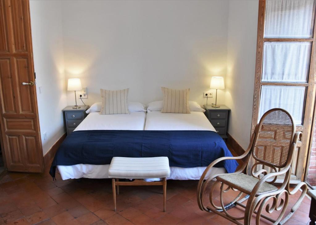 Postel nebo postele na pokoji v ubytování Casa Almara