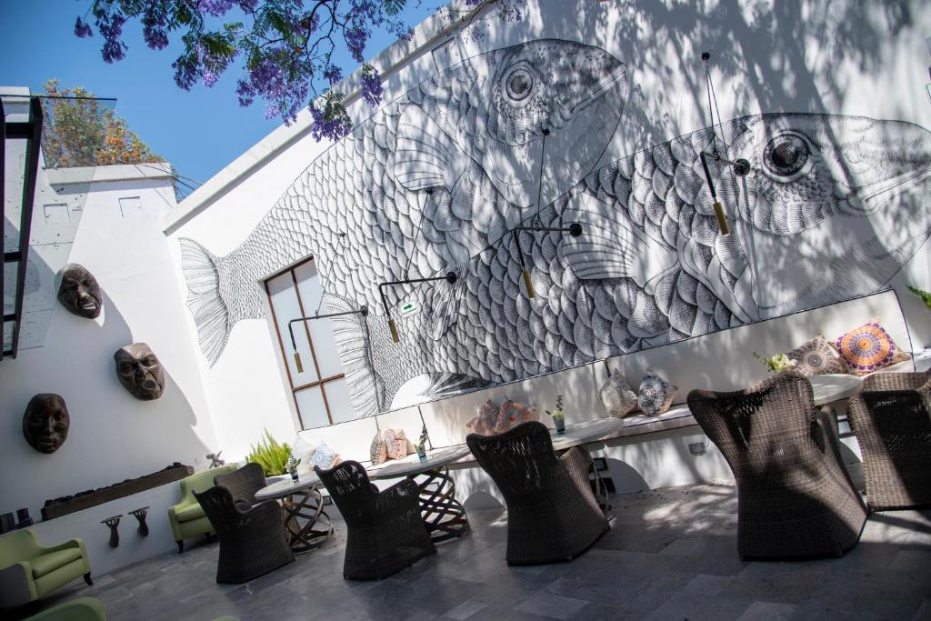 Posezení v ubytování Hotel Matilda, a Member of Design Hotels
