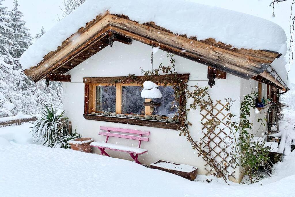 Zuhaus Schernfeichten trong mùa đông