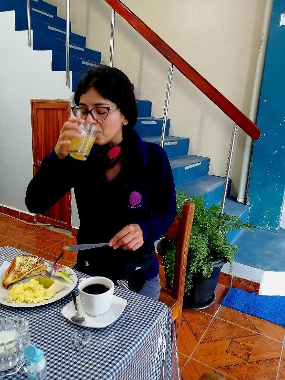 Nápoje v ubytování Hostal La Casa de Luis