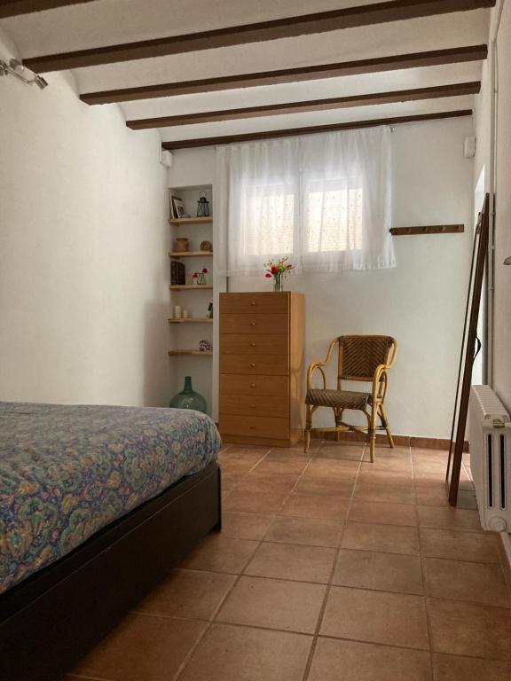 Cama o camas de una habitación en Cal Pere de L'Onclet