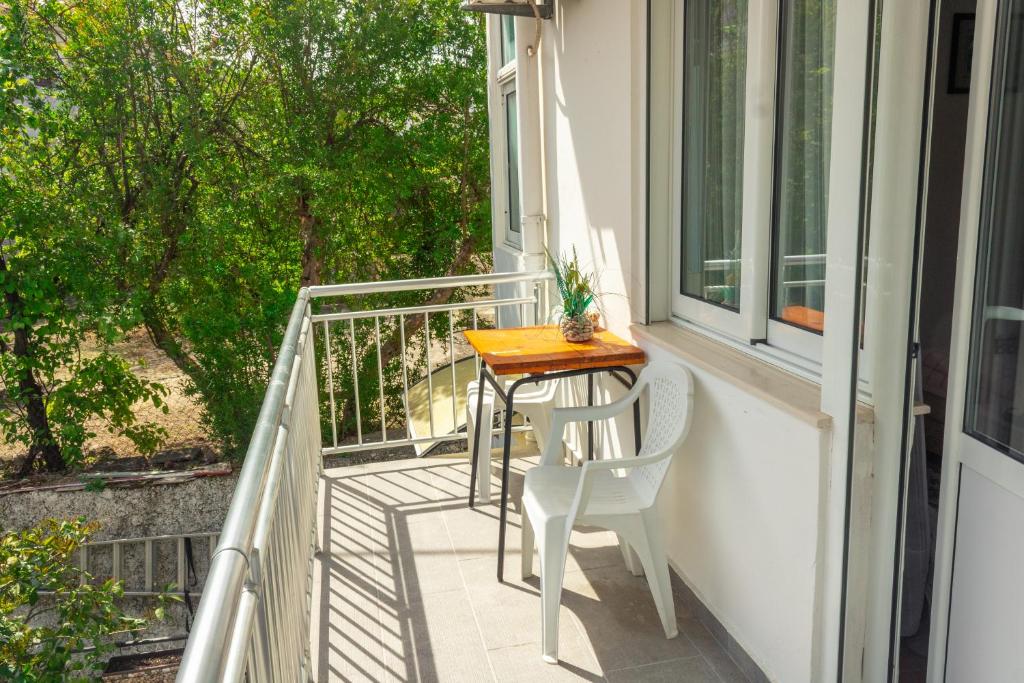 Balkón nebo terasa v ubytování Rooms Molabeciri