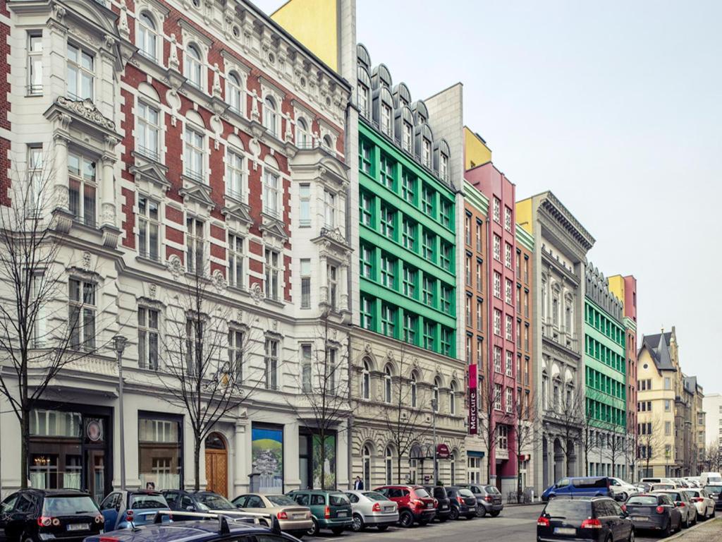 Nespecifikovaný výhled na destinaci Berlín nebo výhled na město při pohledu z hotelu