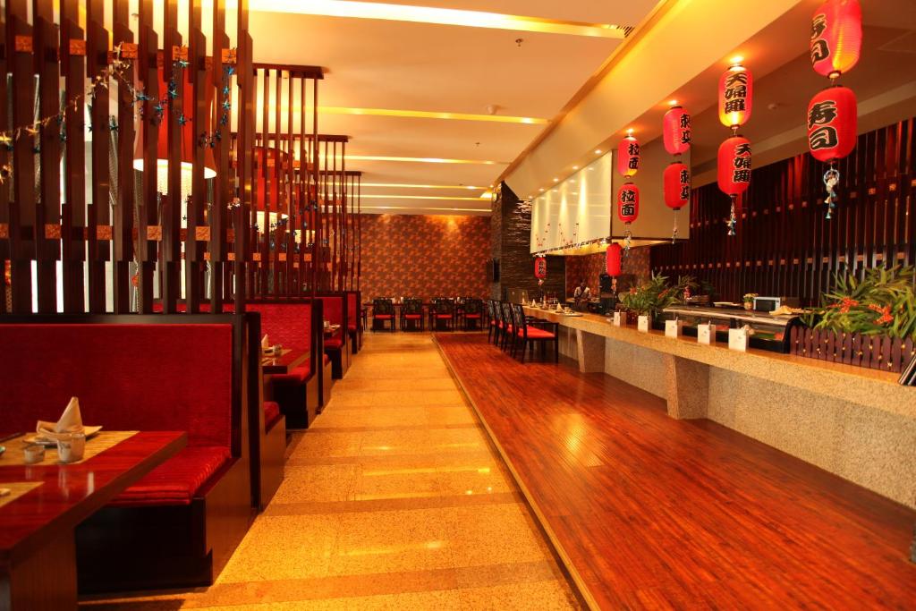 Posezení v ubytování Wyndham Grand Plaza Royale Palace Chengdu