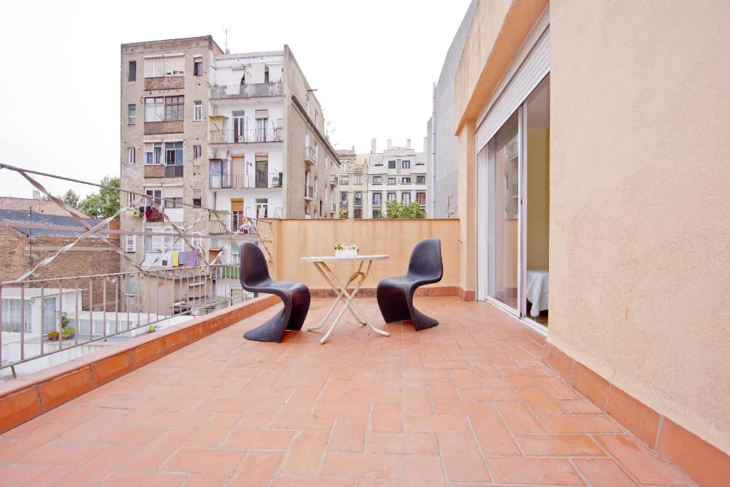 Posezení v ubytování Barcelona City Apartment