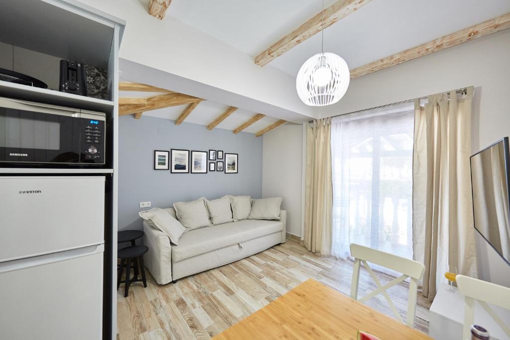 Kuchyň nebo kuchyňský kout v ubytování Espanatour APARTHOTEL 3