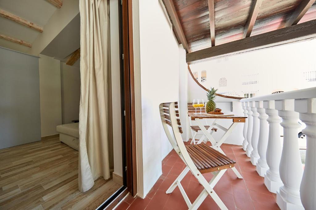 Balkón nebo terasa v ubytování Espanatour APARTHOTEL 3