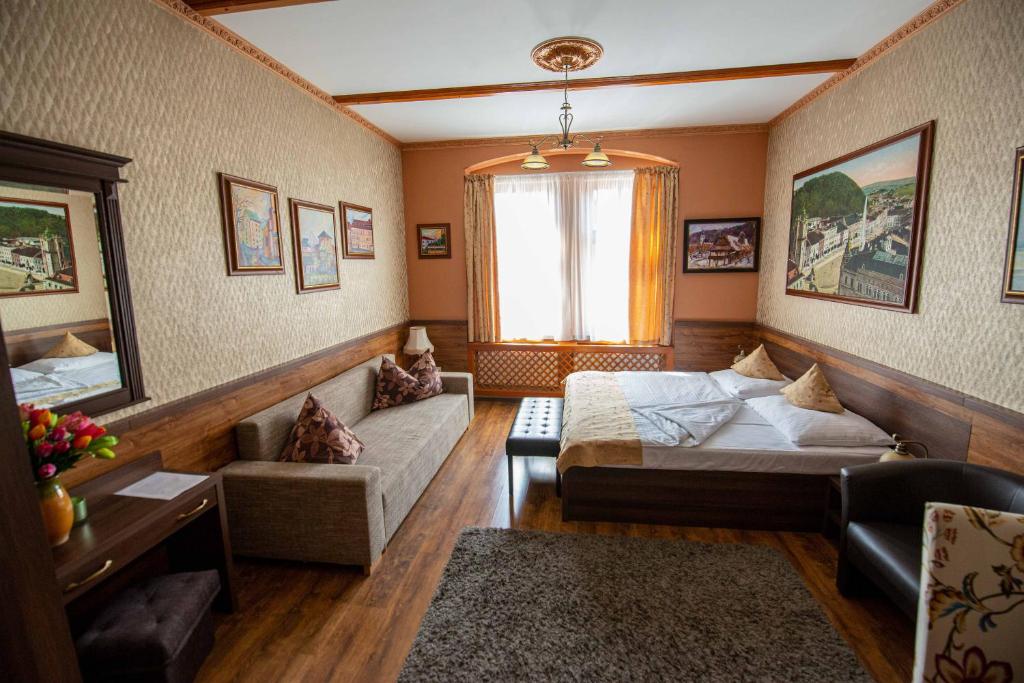 Posezení v ubytování Hotel Kuria