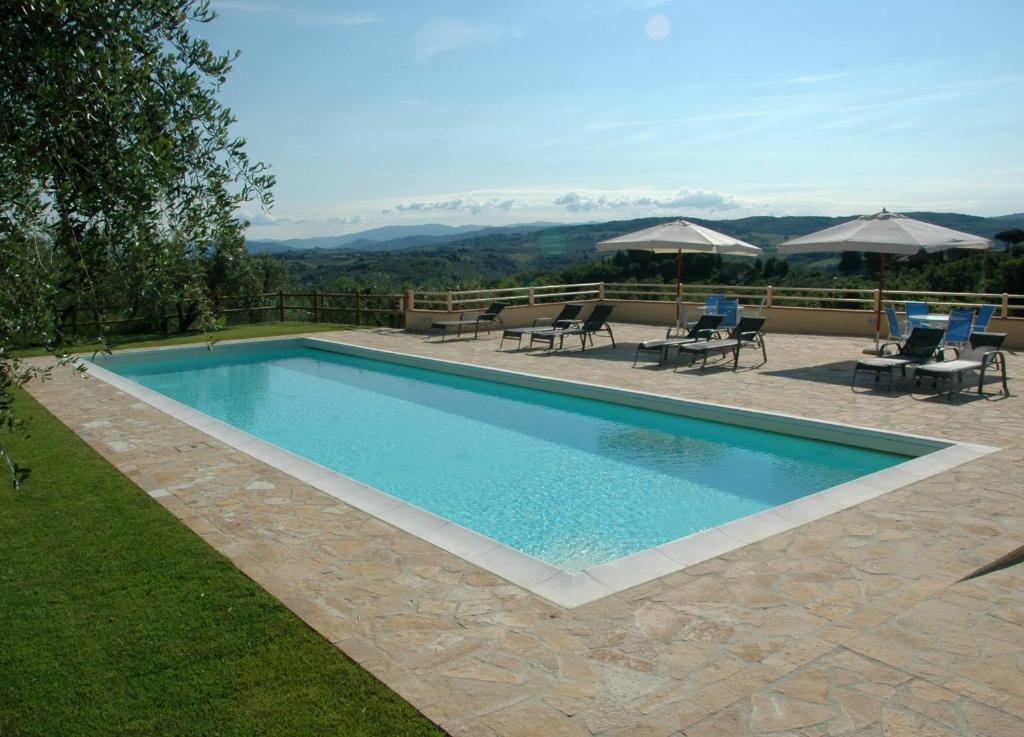 The swimming pool at or close to Safaritent Glamping Agricamping Romita