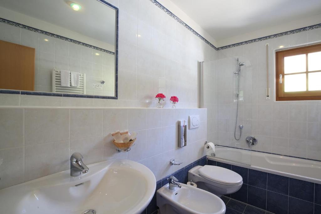 Koupelna v ubytování Hotel Mesdi