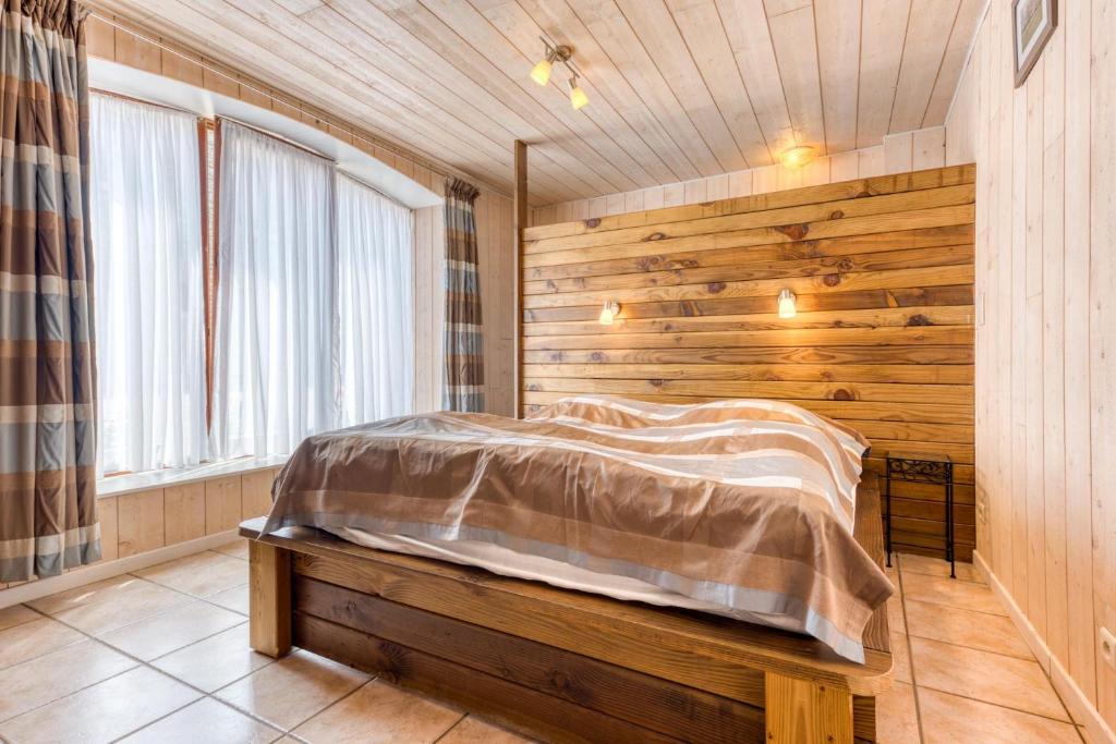 Postel nebo postele na pokoji v ubytování Château Ferme de Laval