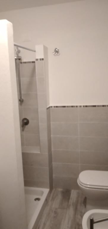 Kúpeľňa v ubytovaní Monolocale in villa
